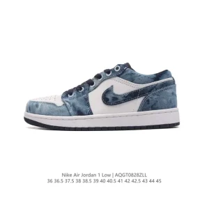 Jordan Air 1 Low Retro Classic Leather Basketball Shoes