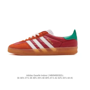 Adidas Originals Gazelle Indoor Retro Leather Canvas Sneakers