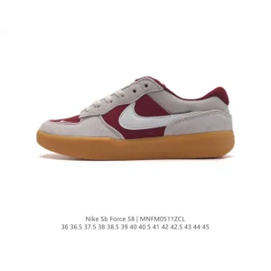Nike SB Force 58 Skateboarding Shoes with Cupsole and Ventilation