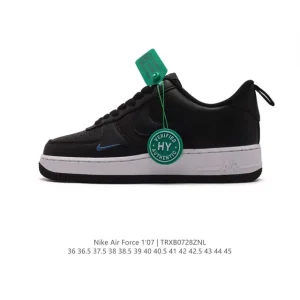 Louis Vuitton x Nike Air Force 1 '07 Low Sneaker with Logo Brush