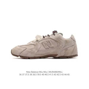 Miu Miu x New Balance 530 Sl Retro Leather Low Top Sneakers