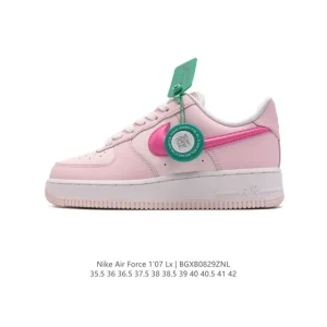 Nike Air Force 1 Low 07 White Leather Casual Sneakers