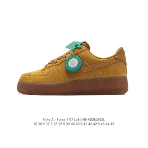 Nike Air Force 1 Low White Leather Casual Sneakers for Men and Women
