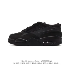 Jordan Air 4 Retro OG Low Basketball Shoes for Men and Women