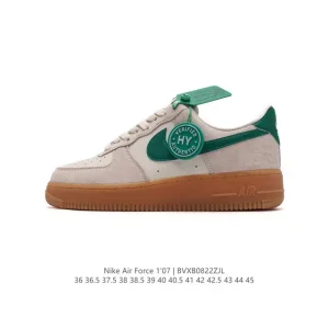 Nike Air Force 1 Low 07 Men's Casual Leather Sneakers with Air Cushion