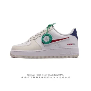 Nike Air Force 1 Low 07 White Leather Casual Shoes