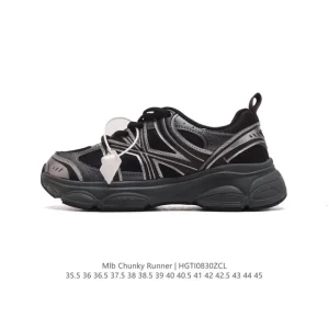 MLB Chunky Runner Liner Low-Top Chunky Sneakers for Men and Women
