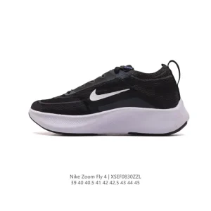 Nike Zoom Fly 4 Running Shoe with Carbon Plate and React Foam