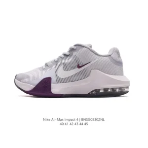 Nike Air Max Impact 4 Men's Basketball Shoes with Max Air Cushioning