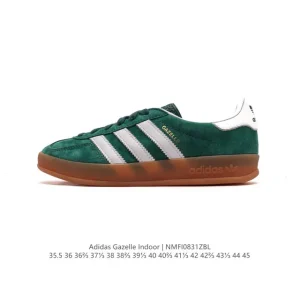 Adidas Originals Gazelle Indoor Vintage Sneaker with Gum Sole