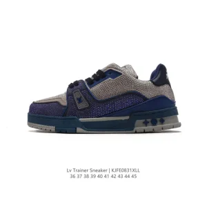 Louis Vuitton Trainer Sneaker Low Full Diamond TPR Sole