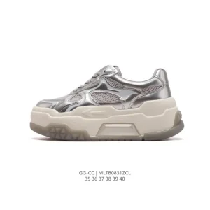 Golden Goose Dad-Star Premium Leather Vintage Sneakers