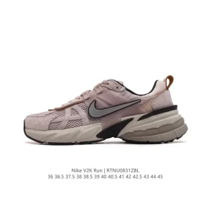Nike V2K Run Retro Running Shoes White Metallic
