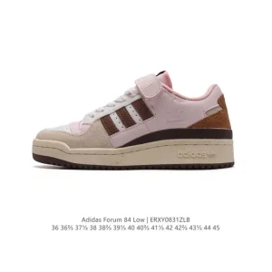 Adidas Forum 84 Low Shoes Classic Leather Basketball Sneakers for Men and Women