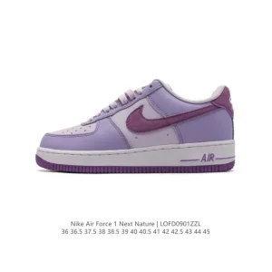 Nike Air Force 1 '07 Low White Leather Casual Sneakers for Men and Women