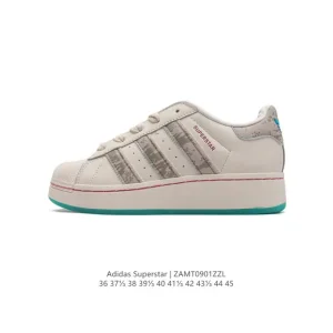 Adidas Superstar '82 Classic Shell Toe Leather Sneakers for Men and Women