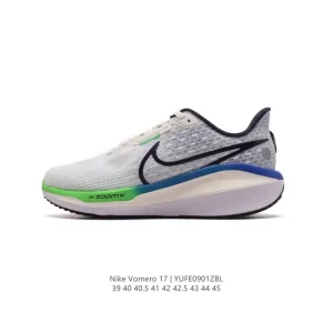 Nike Air Zoom Vomero 17 Men's Running Shoes with Dual Zoom Air Cushioning
