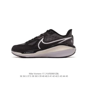 Nike Air Zoom Vomero 17 Running Shoes with Dual Zoom Air Cushioning for Men and Women