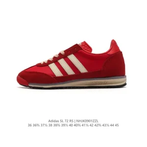 Adidas SL 72 Shoes Classic Retro Low-Top Sneakers for Men and Women