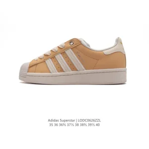 Adidas Superstar 82 Classic Shell Toe Leather Sneakers for Women