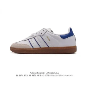 Adidas Samba Og Shoes Classic Sneakers Leopard Print T-Toe Design