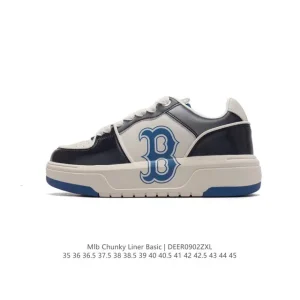 MLB Chunky Liner Basic Streetwear Sneakers for Men and Women
