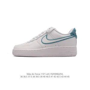 Nike Air Force 1 Low Crystal Air Cushion Platform Sneakers