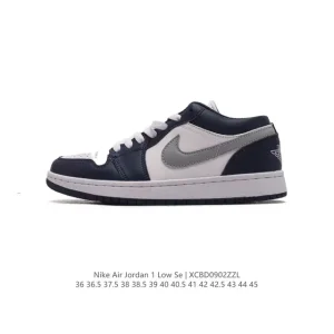 Jordan AJ1 Low Retro Classic Leather Basketball Shoes