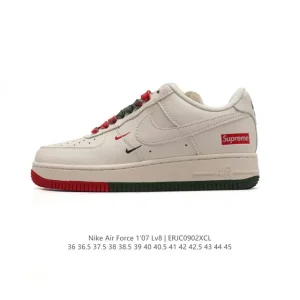 Nike Air Force 1 Low 07 Leather White Sneakers for Men and Women
