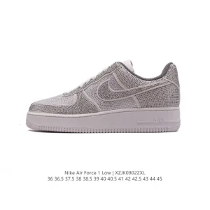 Nike Air Force 1 Low Diamond Platform Sneakers HF0729-002