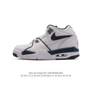 Nike Air Flight 89 Low Top Basketball Shoes with Air Max Cushioning