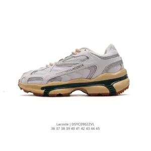 Lacoste Men's Women's Fashion Outdoor Casual Chunky Sole Sneakers