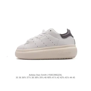Adidas Stan Smith Crepe New Version Classic White Sneakers