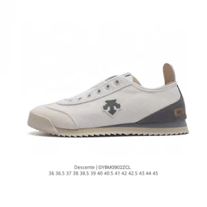 Descente Chron Vintage Canvas Sneakers for Men and Women