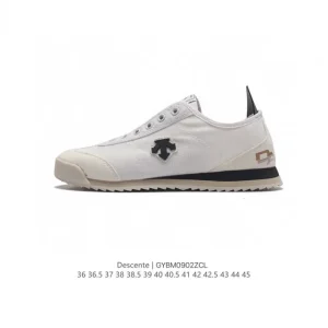 Descente Chron Series Unisex Retro Canvas Skateboarding Shoes