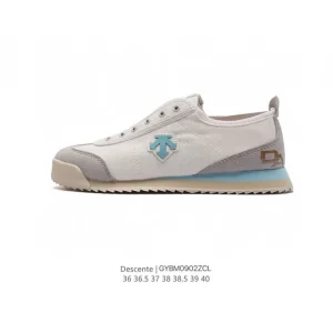 Descente Chron Series Vintage Canvas Sneakers for Men and Women