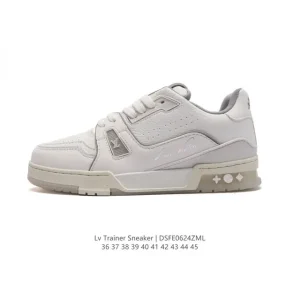Louis Vuitton Trainer Sneaker Low Top Fashion Luxury Shoes