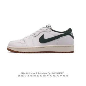 Jordan AJ1 Low Retro Low Top Sneakers with Air Cushion