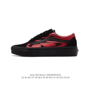 Vans Old Skool Classic Low Top Skate Shoes with Thick Sole