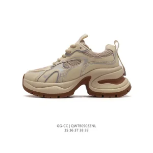 Golden Goose Dad-Star Premium Leather Vintage White Sneakers