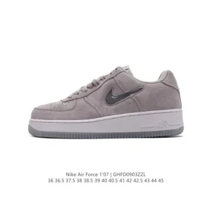 Nike Air Force 1 '07 Low Crystal Low Top Sneaker with Air Cushion
