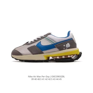 Nike Air Max Pre-Day Running Shoe with Air Cushion and Breathable Mesh Upper