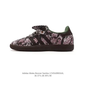 Wales Bonner x Adidas Classic Retro Low-Top Sneakers with Leather Tongue