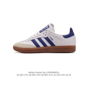Adidas Samba Og Shoes Classic Leather Sneakers T-Toe Design