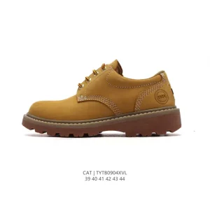 Cat Men's Low Cut Work Safety Boots with Rubber Sole
