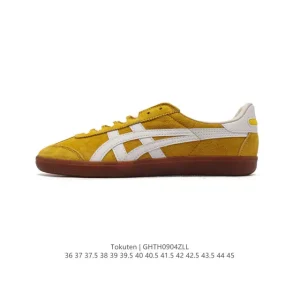 ASICS Tokuten Retro Runner Leather Sneaker for Men and Women