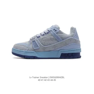 Louis Vuitton Trainer Sneaker Low Thick Sole Comfortable Men Fashion Shoes