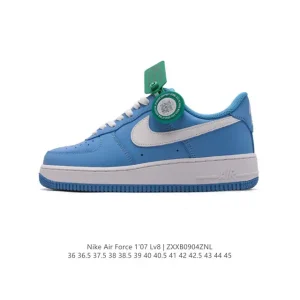 Nike Air Force 1 Low 07 Low Top Casual Sneakers with Hidden Air Cushion