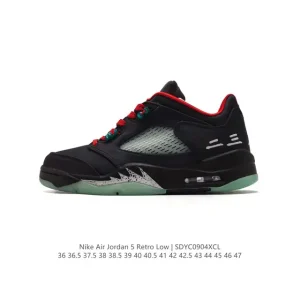 Jordan Air 5 Retro Low Team Jordan Basketball Shoes