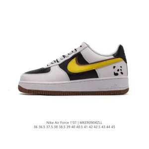 Nike Air Force 1 '07 Mid DC8873 White Leather Casual Sneakers